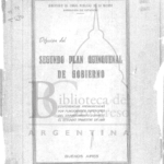 Difusión del Segundo Plan Quinquenal del Gobierno