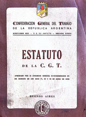 Estatuto de la CGT