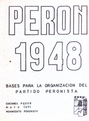 Bases para la Organización del Partido Peronista