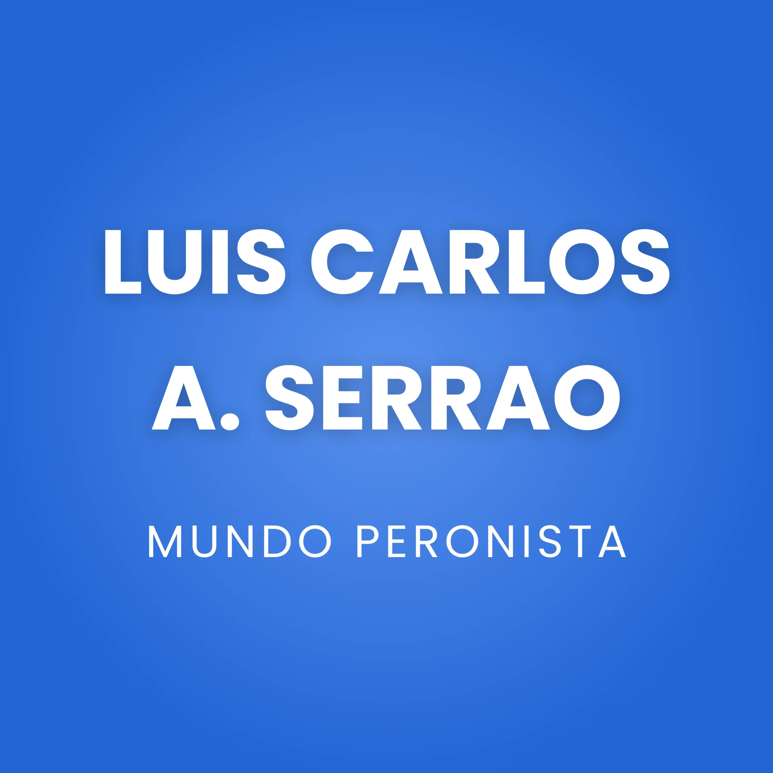 Luis Carlos Alberto Serrao
