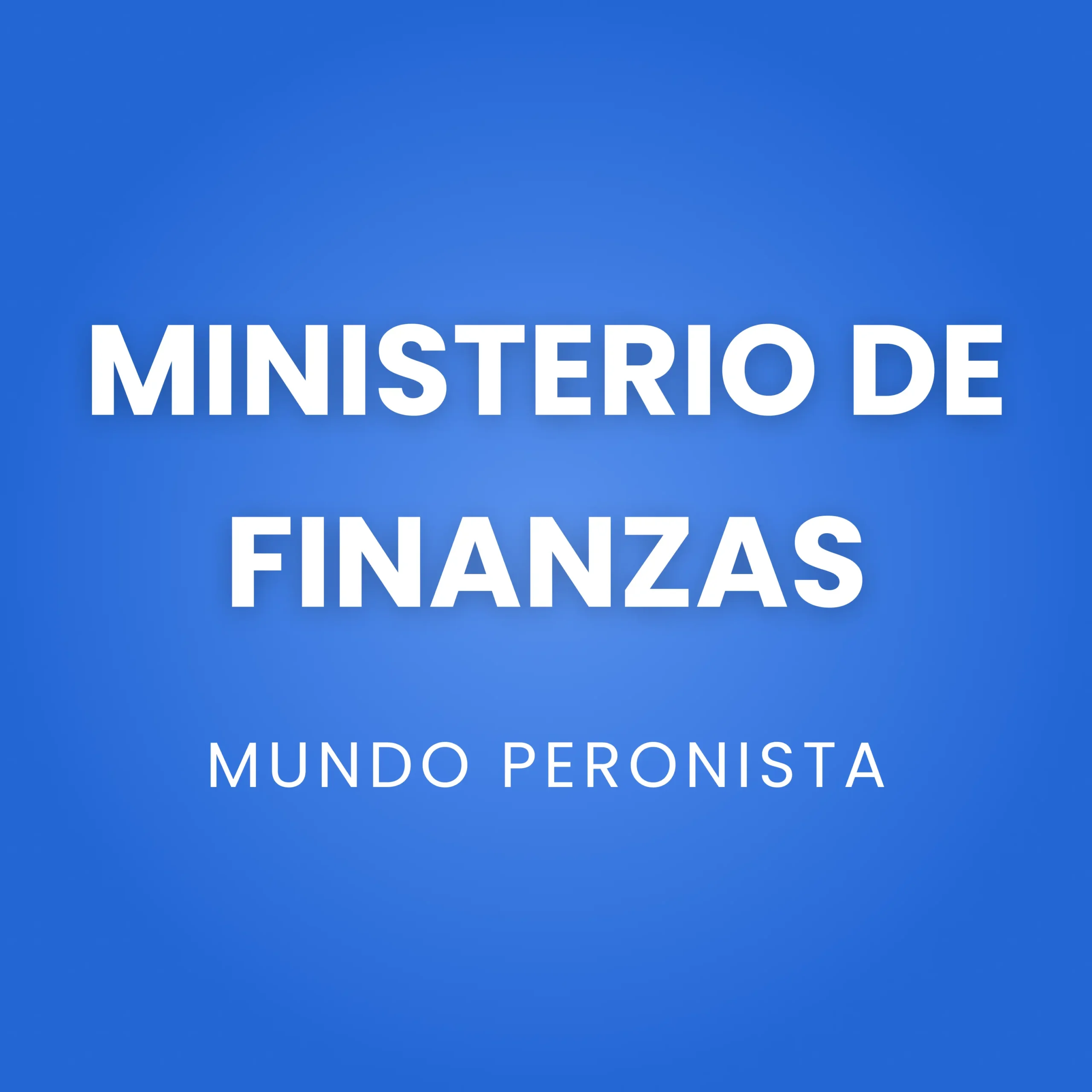 Ministerio de Finanzas de la Nación
