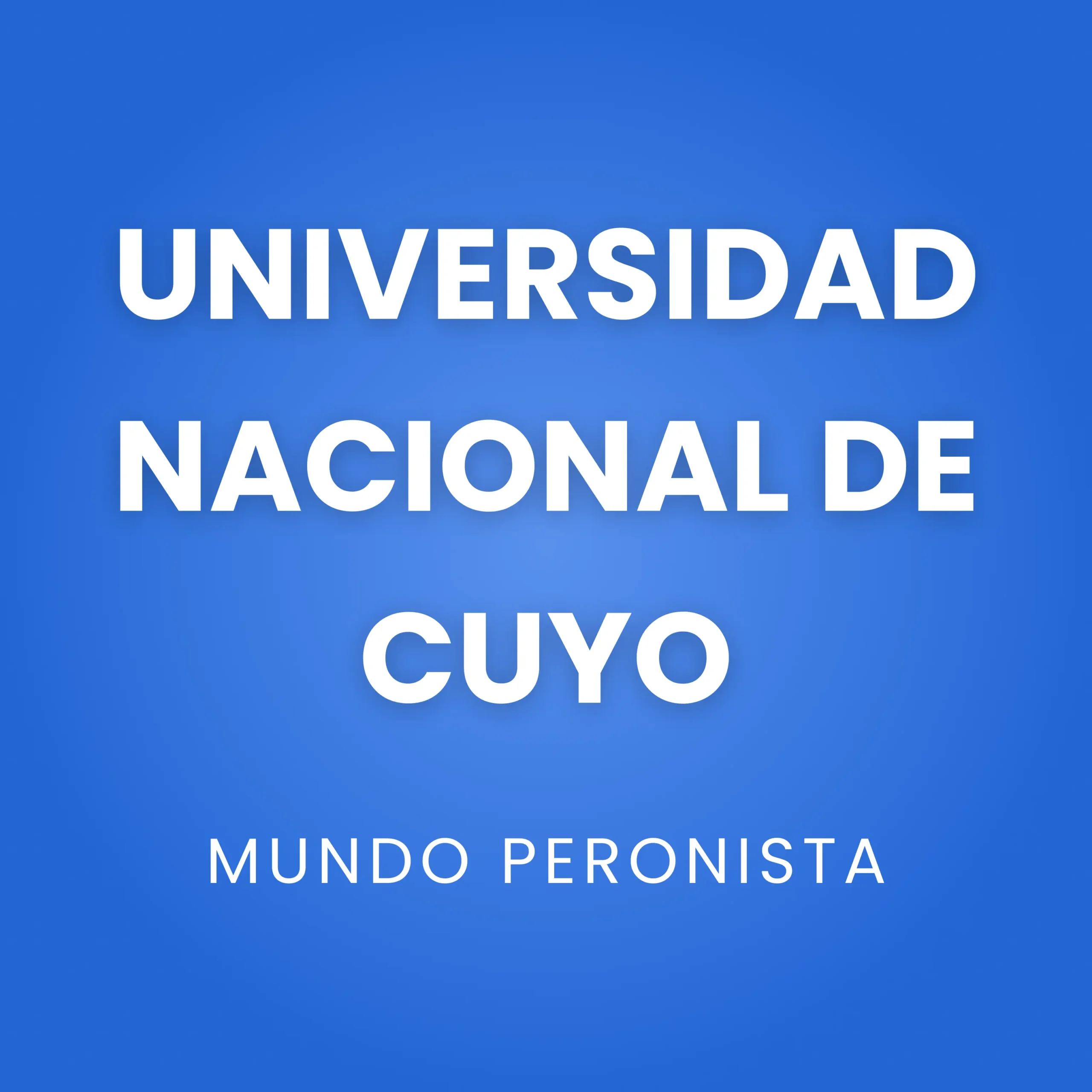 Universidad Nacional de Cuyo