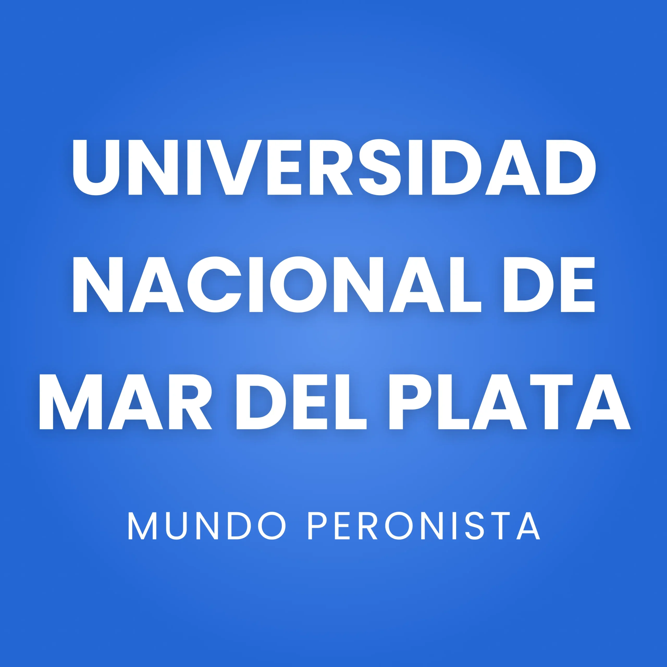 Universidad Nacional de Mar del Plata